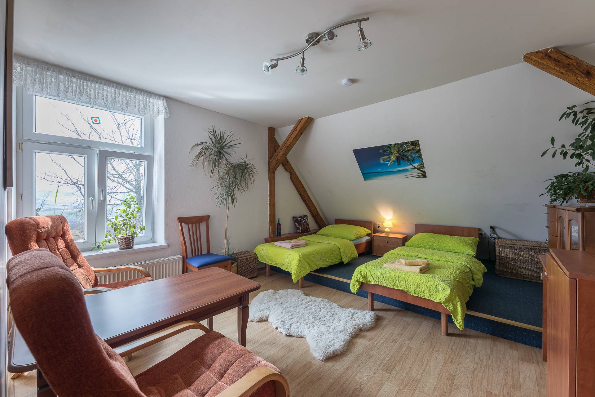 Pokoj č. 2 - dvoulůžkový pokoj