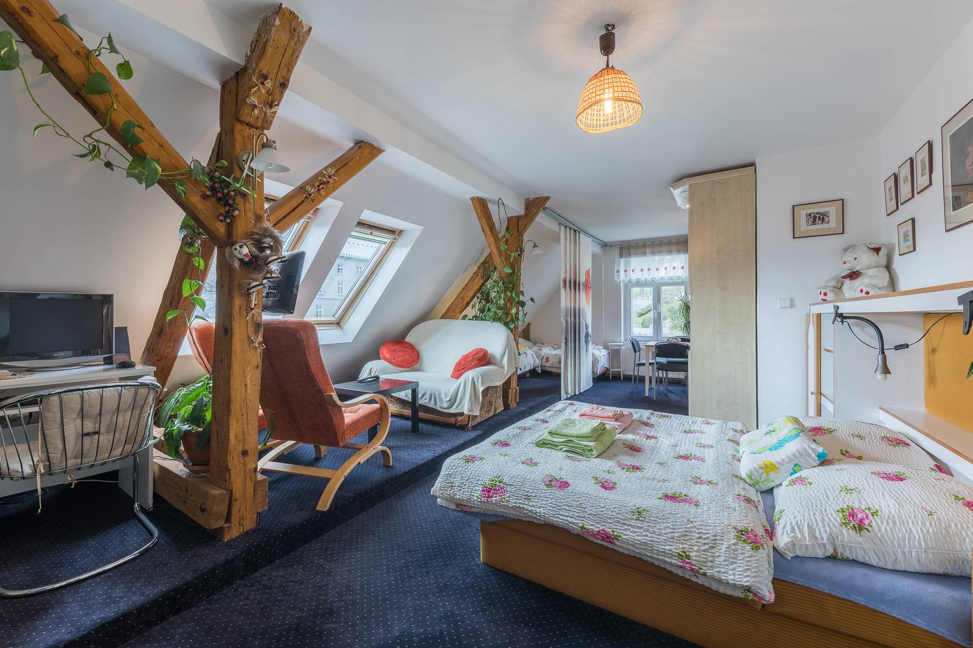 Pokoj č. 5 - rodinný apartmán